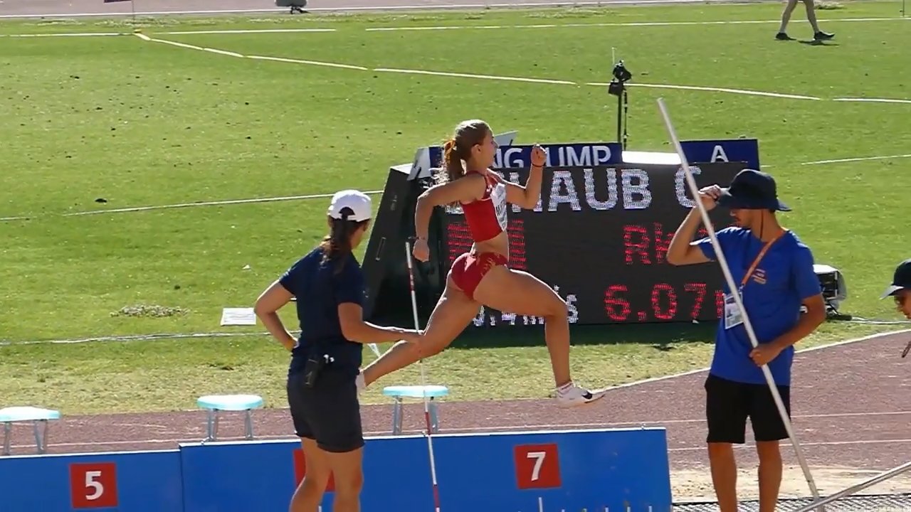 🍑 Pawg Spanish Long Jumper Laura Martinez U20 Championship...