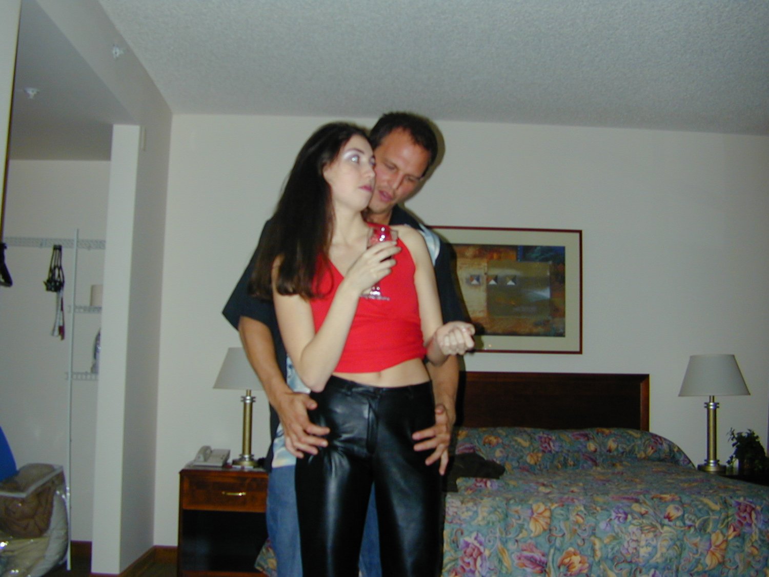 Incredible brunette hotwife enjoys two cocks at the hotel #MifixBhh