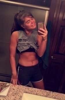 Cute little slut Brittany D gives us a full frontal #AkK8uD1I